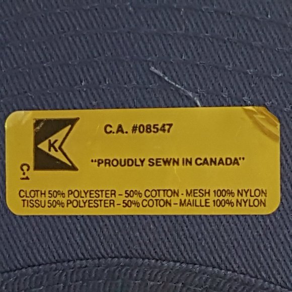 Vintage 80s BAADER Hat Snapback Trucker Hat Classic Cap Blue - Picture 14 of 15